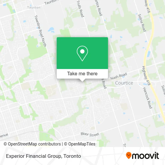 Experior Financial Group map