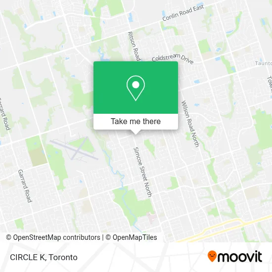 CIRCLE K map