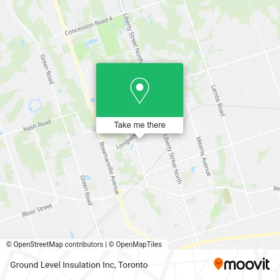 Ground Level Insulation Inc map