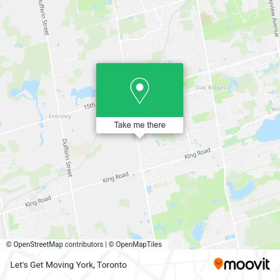 Let's Get Moving York plan
