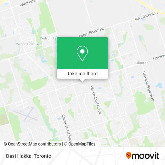 Desi Hakka map