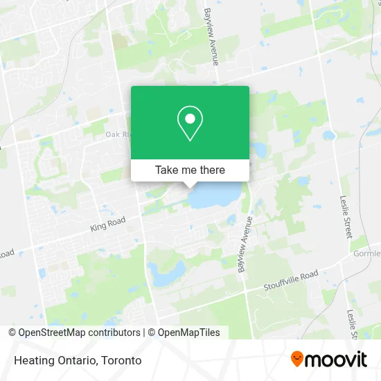 Heating Ontario map