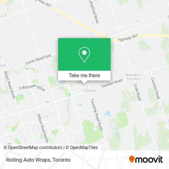 Rolling Auto Wraps map