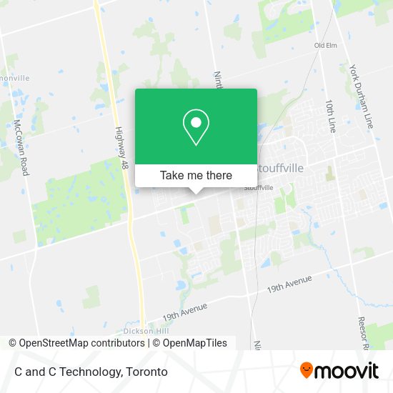 C and C Technology map