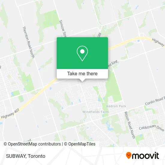 SUBWAY plan