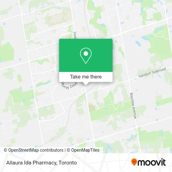 Allaura Ida Pharmacy map