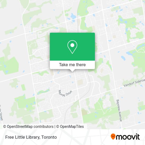 Free Little Library map