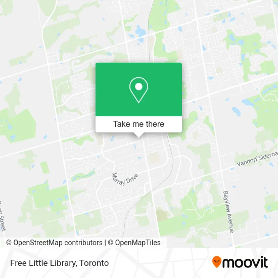 Free Little Library map