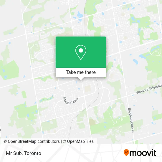 Mr Sub map