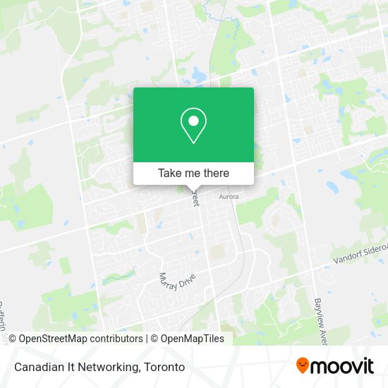 Canadian It Networking map