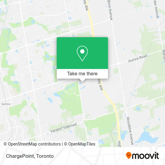 ChargePoint map