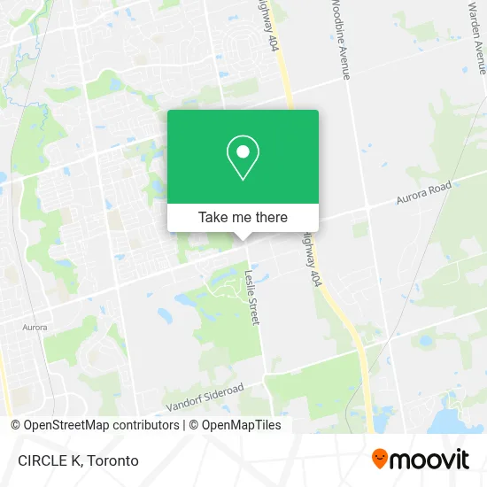 CIRCLE K map