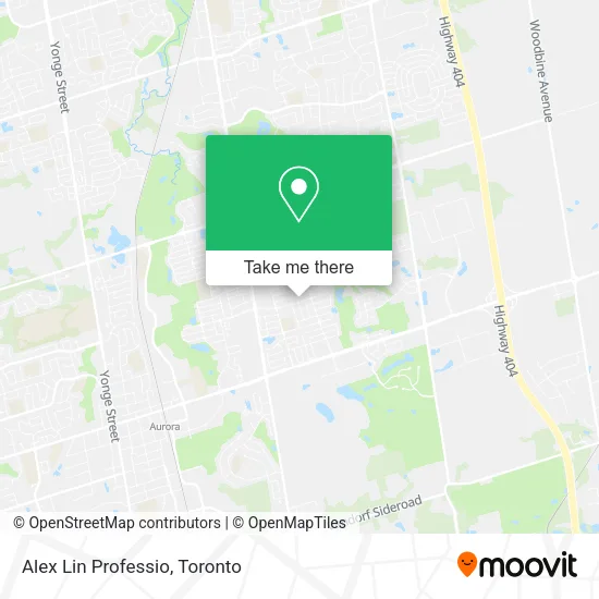 Alex Lin Professio map