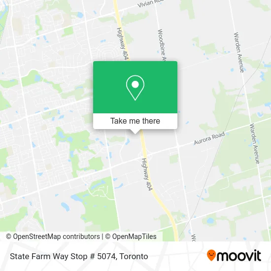 State Farm Way Stop # 5074 map
