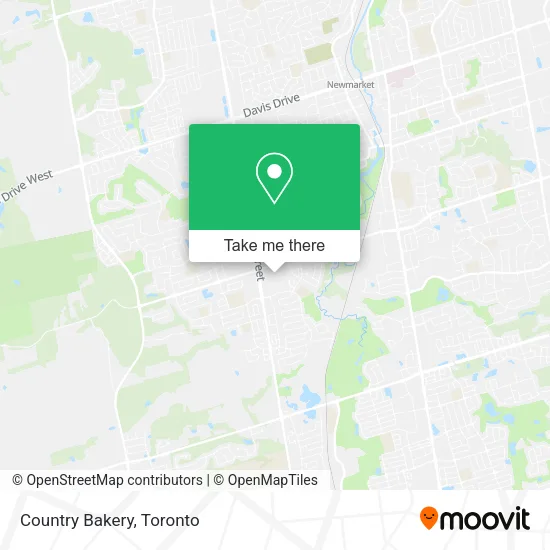 Country Bakery map