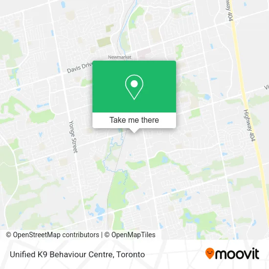 Unified K9 Behaviour Centre map