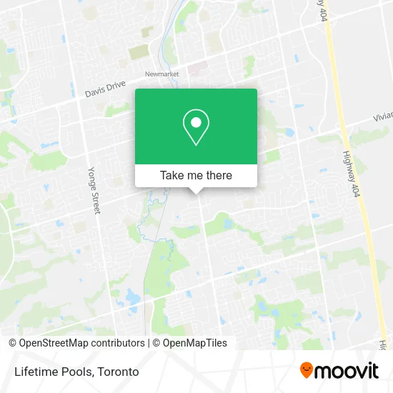 Lifetime Pools map