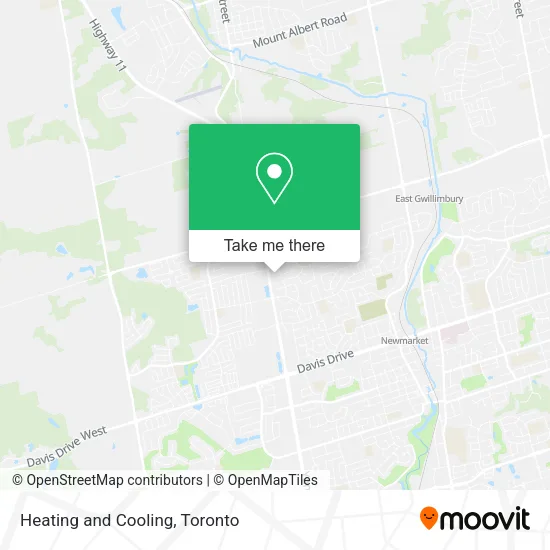 Heating and Cooling map