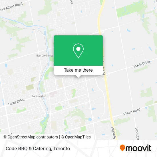 Code BBQ & Catering map