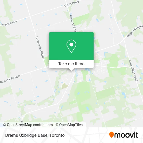 Drems Uxbridge Base map