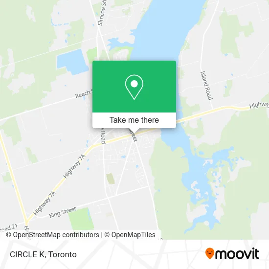 CIRCLE K map