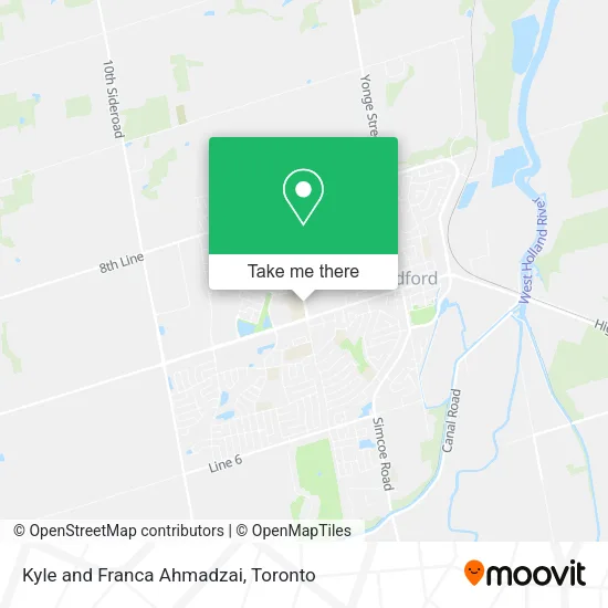 Kyle and Franca Ahmadzai map