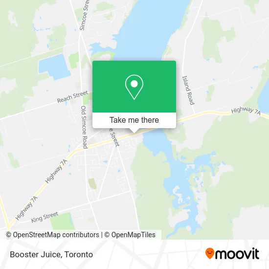 Booster Juice map