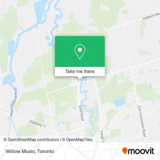 Willow Music map