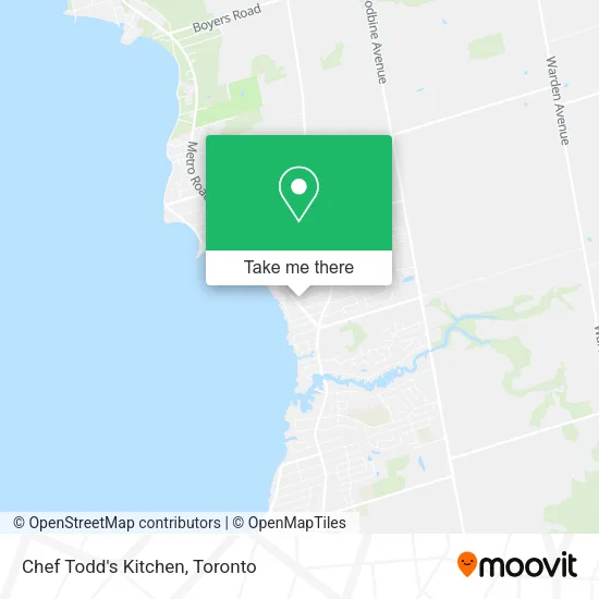Chef Todd's Kitchen map