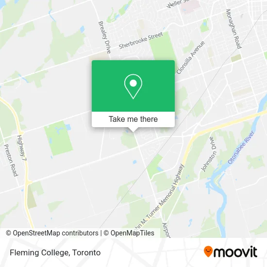 Fleming College map