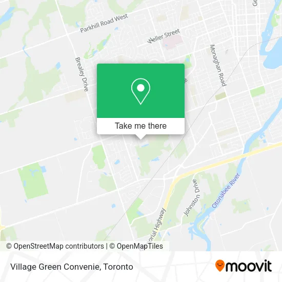 Village Green Convenie map