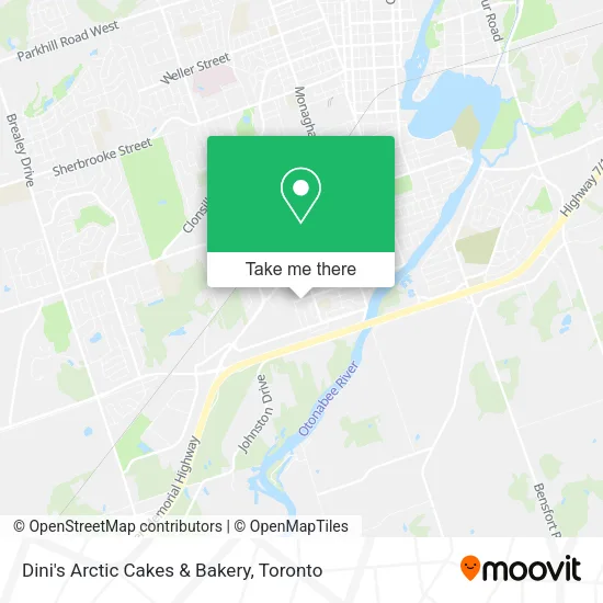 Dini's Arctic Cakes & Bakery map