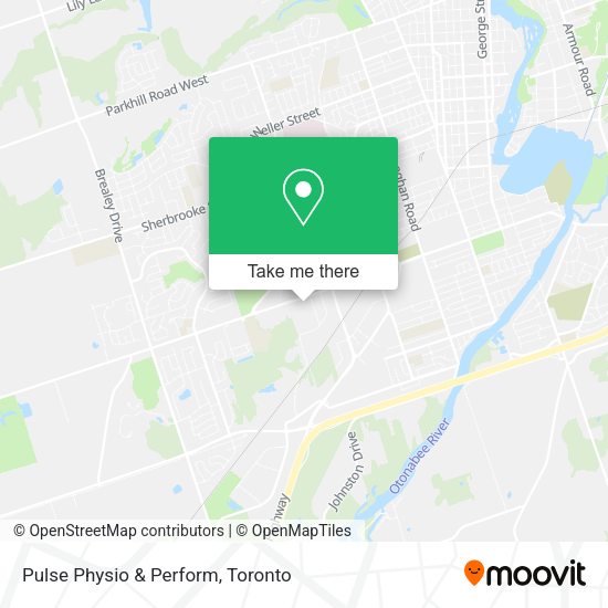 Pulse Physio & Perform map