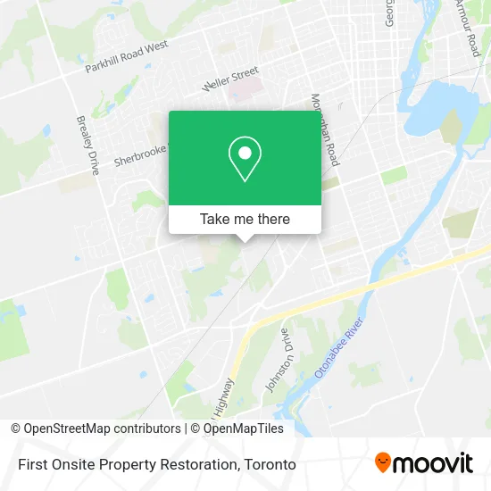 First Onsite Property Restoration map