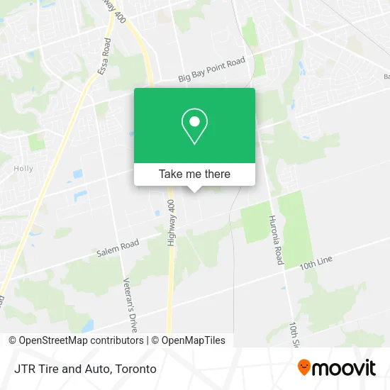 JTR Tire and Auto map