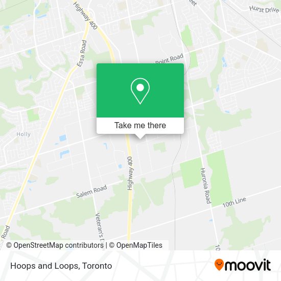 Hoops and Loops map
