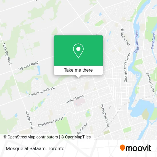 Mosque al Salaam map