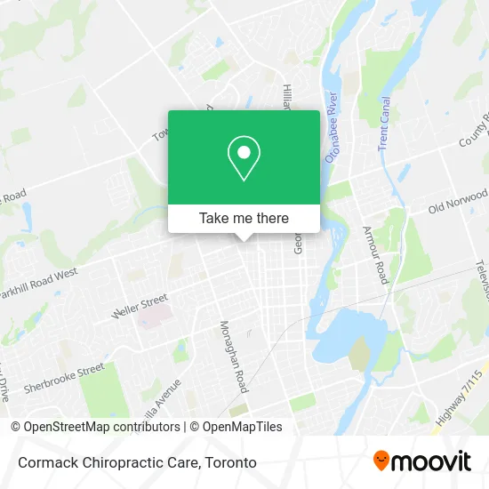 Cormack Chiropractic Care map