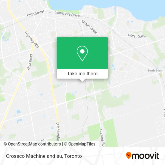 Crossco Machine and au map