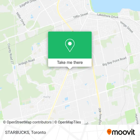 STARBUCKS map