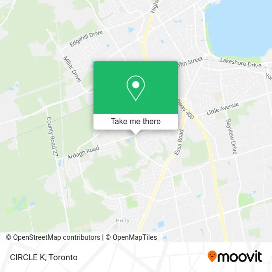 CIRCLE K map