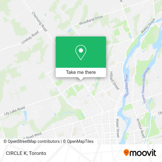 CIRCLE K map