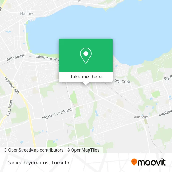 Danicadaydreams map