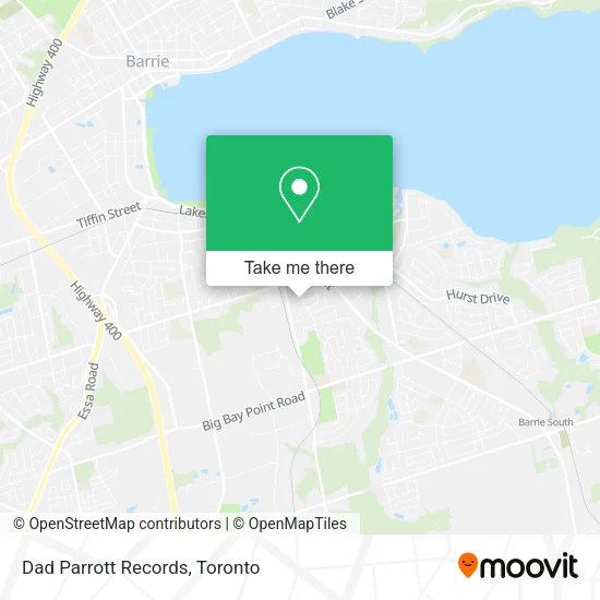 Dad Parrott Records map