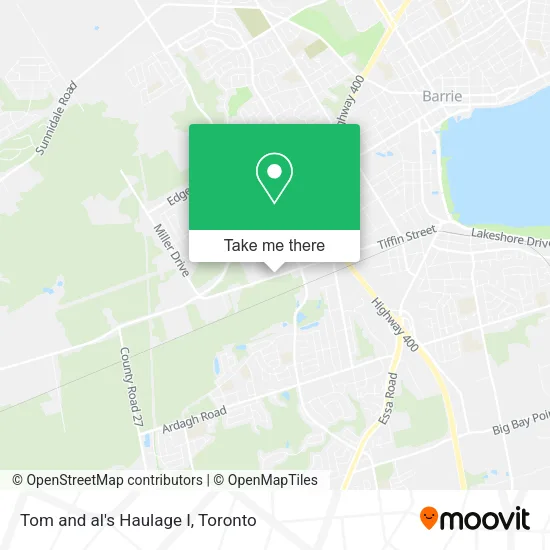 Tom and al's Haulage I map