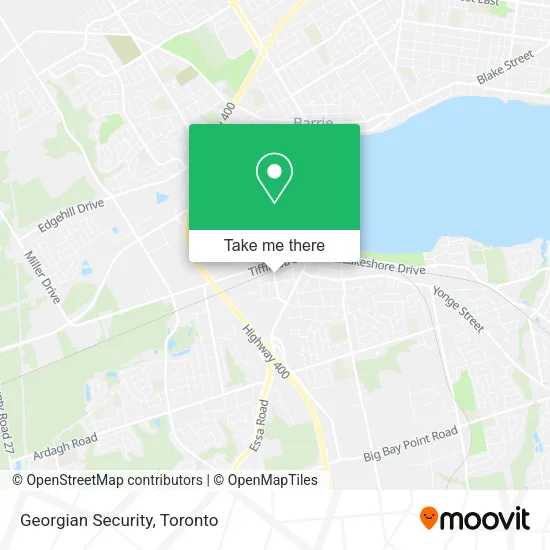 Georgian Security map