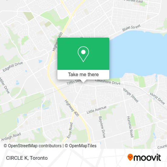CIRCLE K map