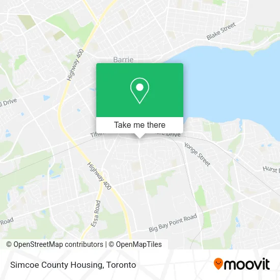 Simcoe County Housing map