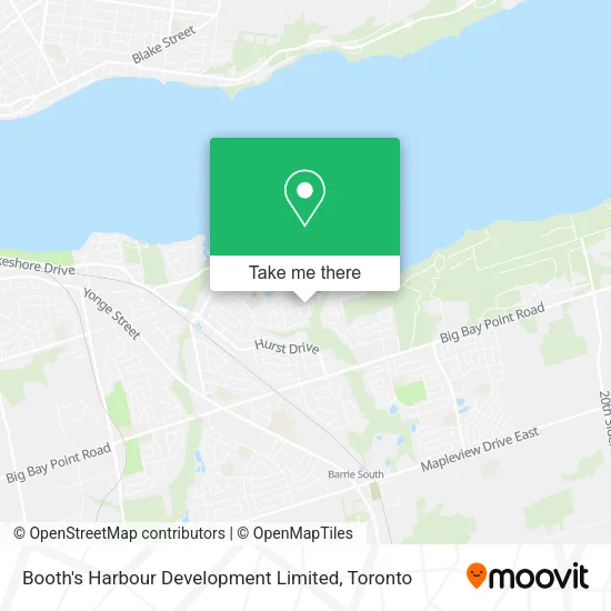 Booth's Harbour Development Limited map