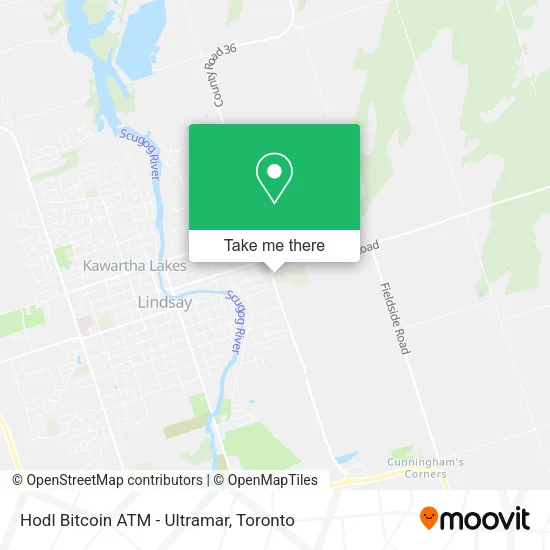 Hodl Bitcoin ATM - Ultramar map